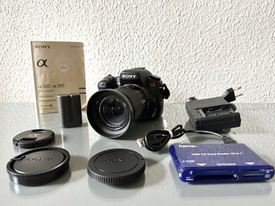 TOP | Sony Alpha A300 DSLR 10.2MP + 18-70mm Objektiv, Inkl. Zubehörpaket