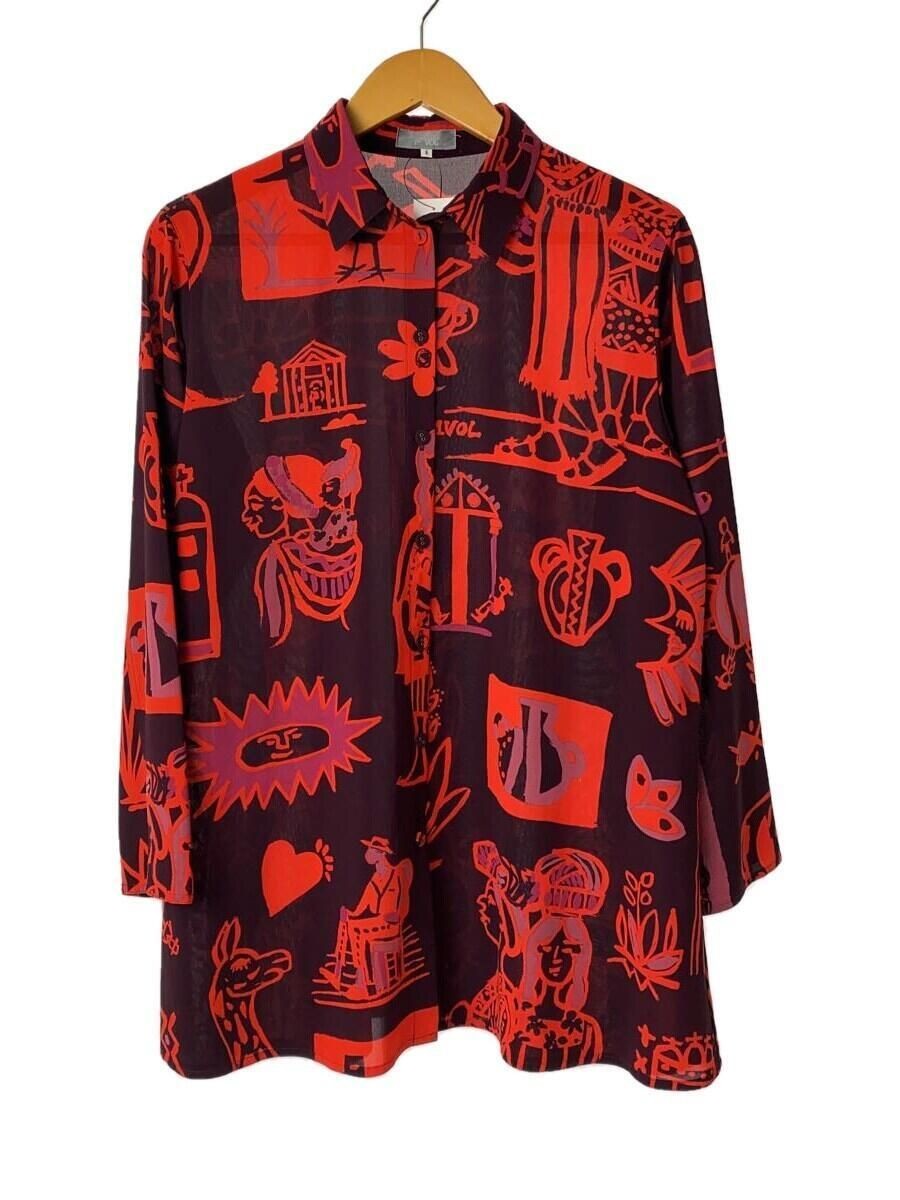 ALTRA Tokuko 1er Vol altre camicie manica lunga 9 poliestere rosso modello totale usate