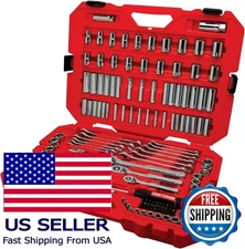 159 Piece Mechanics Tool Set with Ratchets Sockets & Accessories