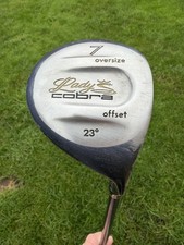 ✅Lady Cobra Offset Oversize 7 Wood- 23°- Graphite Cobra Ladies Flex Shaft- RH✅