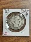 1912 P Barber Half Dollar VG Very Good Better Date Coin Set Break (Raw14572)