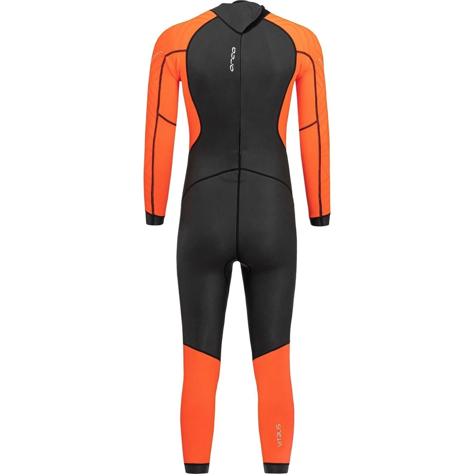 Traje de neopreno térmico Orca Vitalis Openwater Hi Vis para hombre negro - Imagen 2 de 4