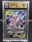 2019 Sun and Moon Promo Tag Team Mewtwo & Mew GX #SM191 BGS 9.5 GEM MINT