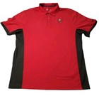 Tampa Bay Buccaneers Polo Shirt Nike Dri Fit Red NFL Training Apparel Men XL