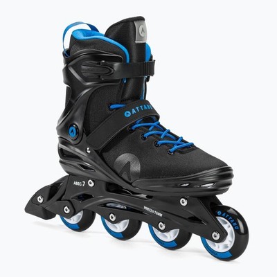 Herren ATTABO Cyclone Rollschuhe Inline-Skates schwarz/blau EU 42 Fitness-Skates