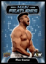 2022 Upper Deck AEW Max Caster #MF-7 Main Features
