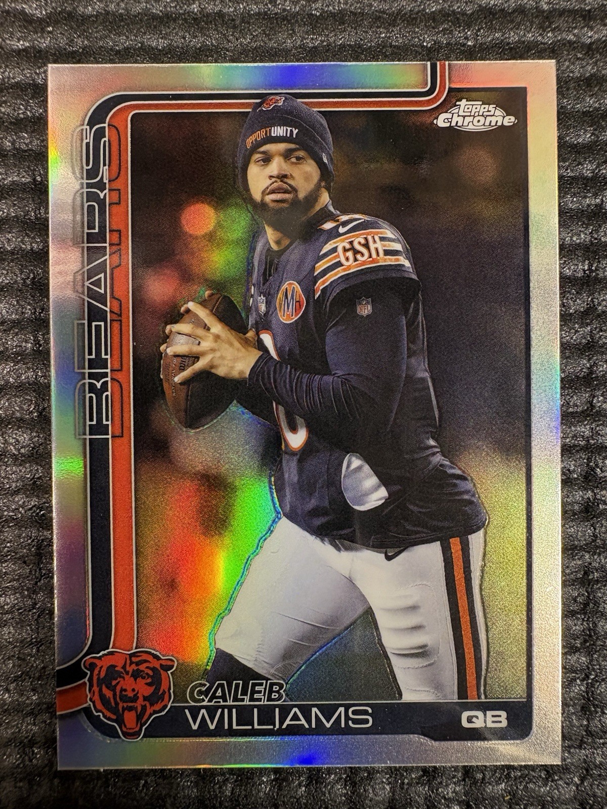 2025 Topps Chrome - Caleb Williams Image Variation Refractor #52