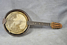 BANJO ANCIEN  en NACRE RARE ! fabriqué en FRANCE  7 cordes ! A VOIR !!!