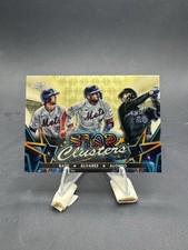 Marketplace image: 2023 Topps Chrome Cosmic Star Clusters Superfractor Baty Alonso Alvarez 1/1 RC