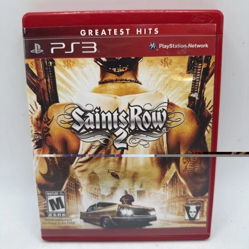 Saints Row 2 Greatest Hits PS3 (Sony PlayStation 3) Complete in Box with Manual