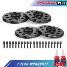 4PCS Wheel Spacers 5x100 5x112 57.1mm & Studs For Audi TT A3 A4 VW Golf Jetta