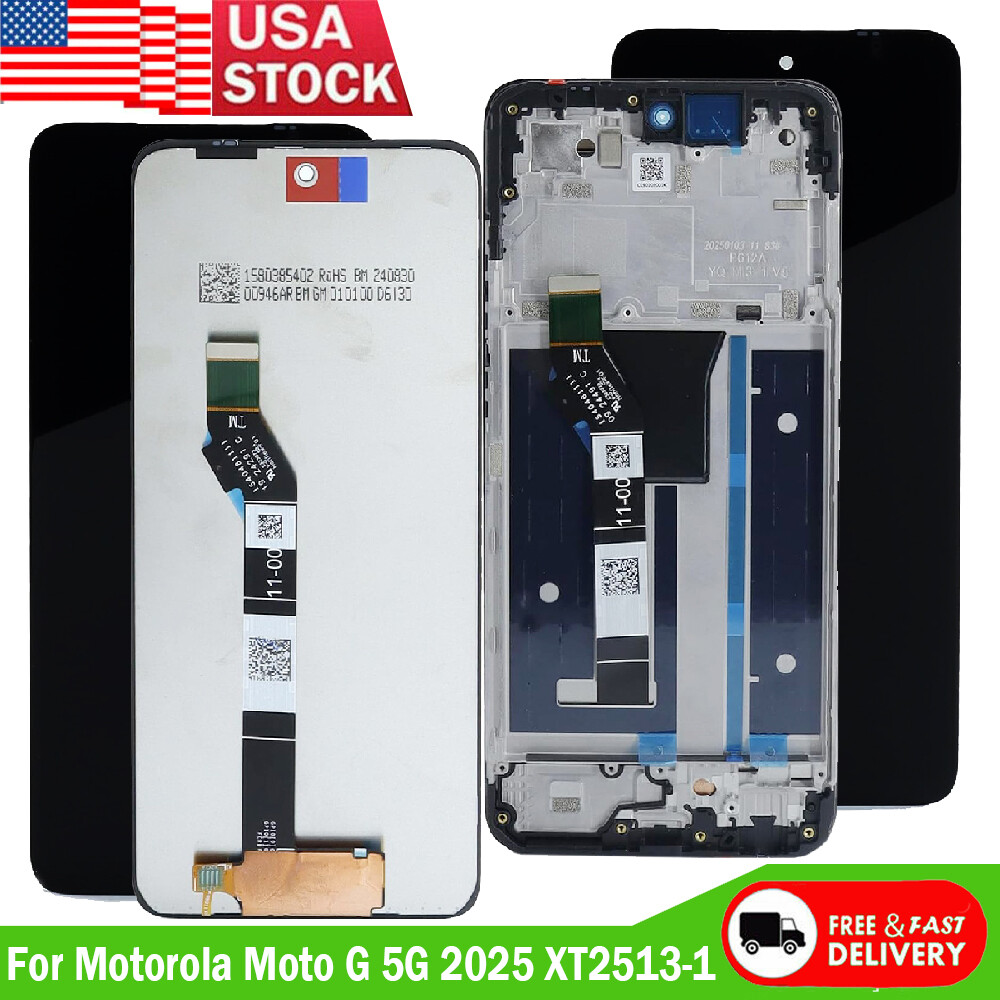 New For Motorola Moto G 5G 2025 XT2513-1 XT2513V LCD Touch Screen