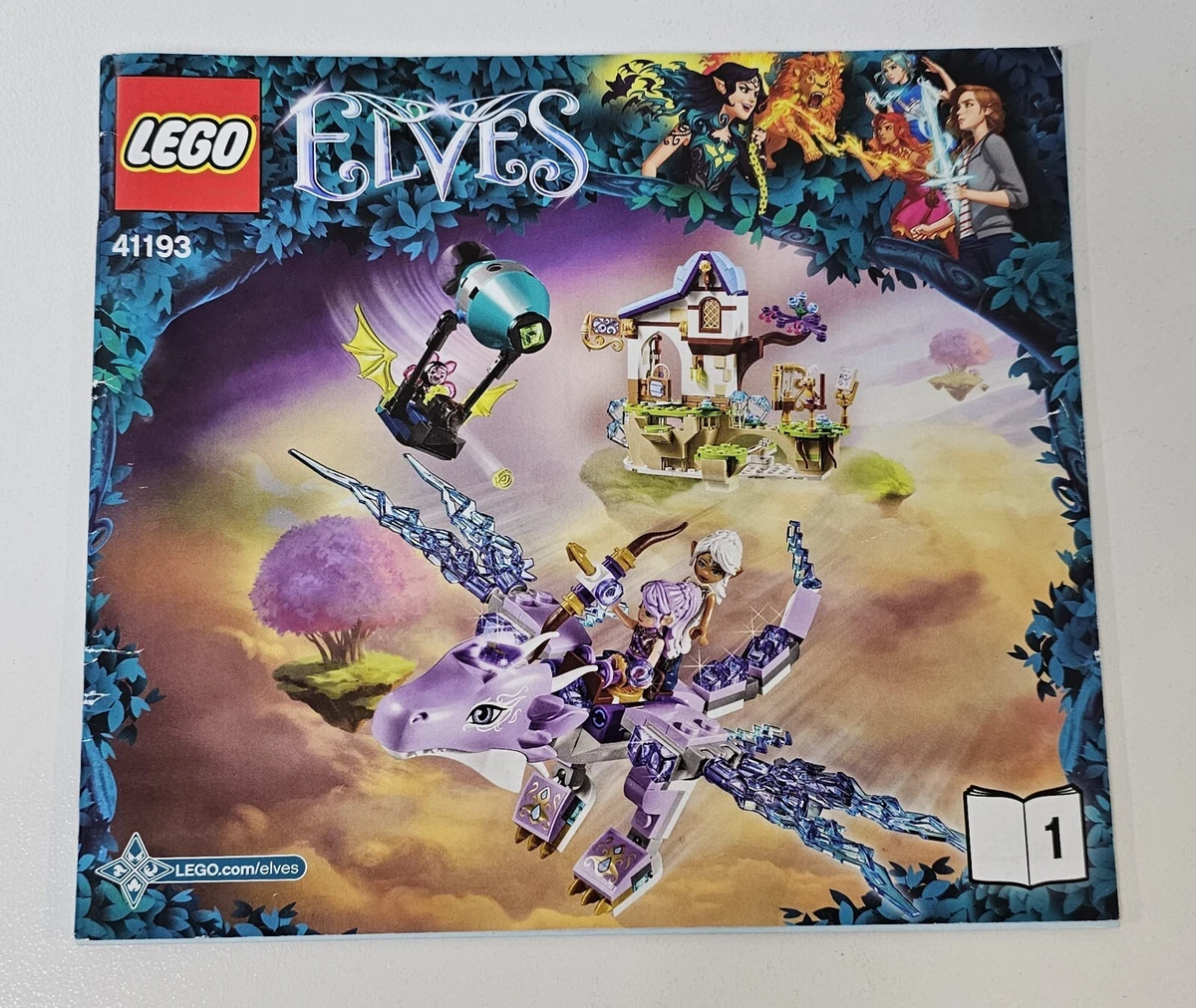 LEGO Elves 41193 Instruction Manuals Only Original Booklet