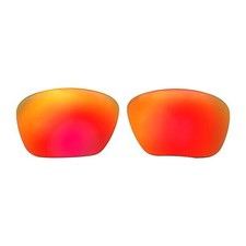 Lentes de repuesto polarizadas Walleva rojo fuego para gafas de sol Maui Jim Makoa