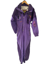 Vintage Reusch Sportswear Pro-Team One Piece Adult Snow Ski Suit Sz 40 Italy L 