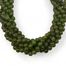 Nephrite aka Jade A Grade Round 6mm 8mm