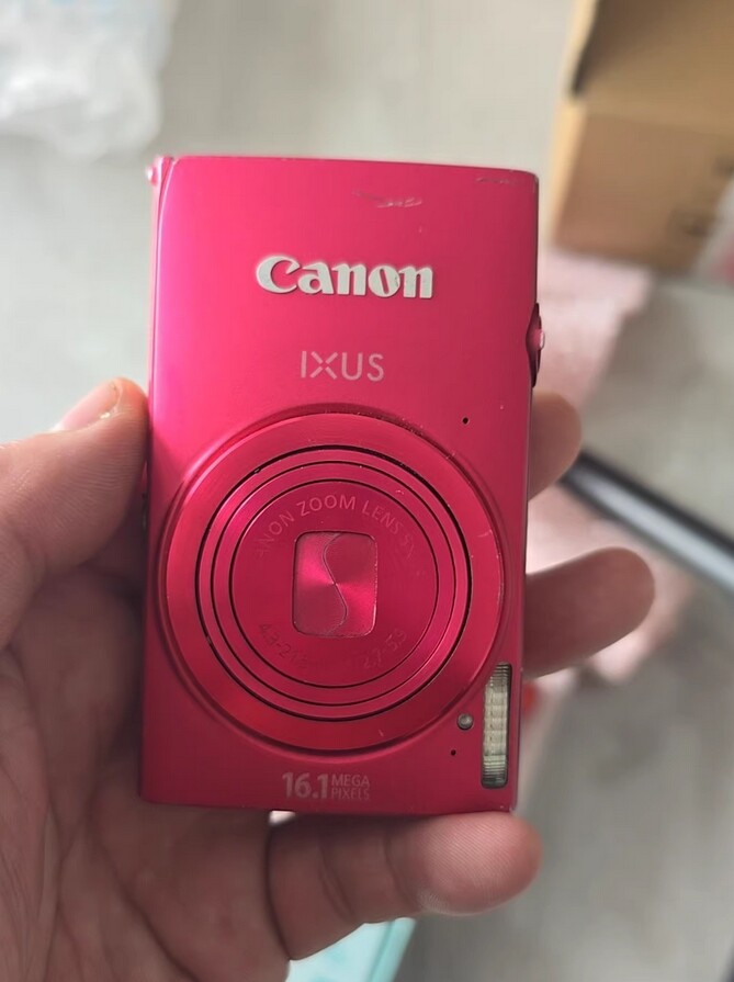 Canon IXY 420F 420 F ELPH 320 HS IXUS 240 HS Light Pink Made In Japan