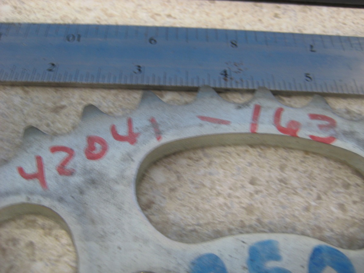 NOS Rear Sprocket Kawasaki 1978-79 KL250 (40T) 42041-163 | eBay