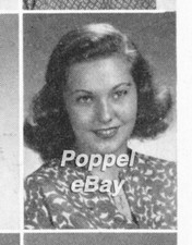 KIM NOVAK High School Yearbook VERTIGO HITCHCOCK