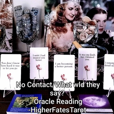 Same Day No Contact Between You & Them 6 Card Love Oracle Psychic Reading SALE 