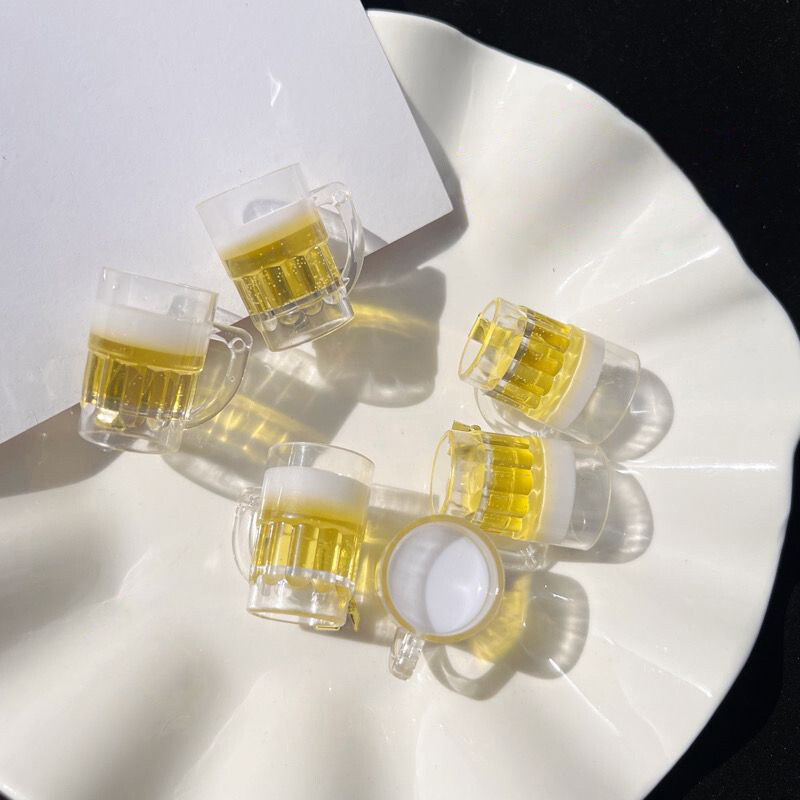 Gothic Beer Hair Clips Y2K Girls Clip Side Bangs Hairpin Hair