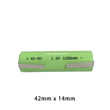 Replacement Battery for Braun Oral B 42mm x 14mm Ni-MH Type 3756 3754