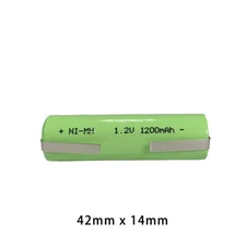 Replacement Battery for Braun Oral B 42mm x 14mm Ni-MH Type 3756 3754