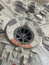 Vintage Star Wars Legacy Millennium Falcon Gun Turret Window Glass Part Repro