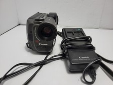Canon ES300A 8mm Video camcorder With Power Supply Parts Only As Is