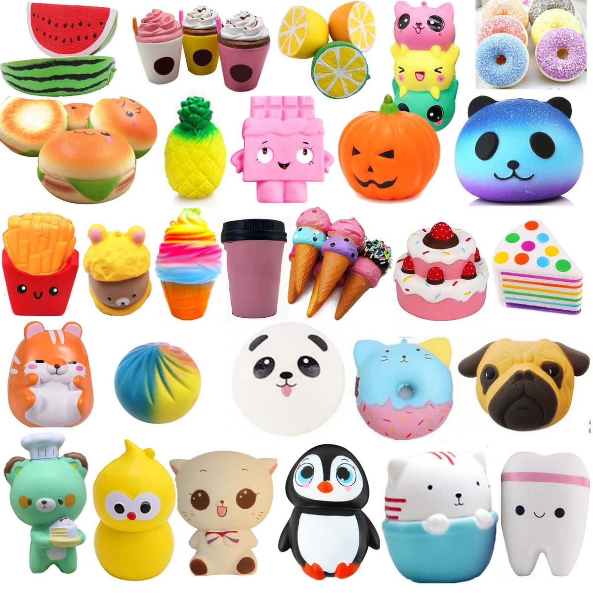 Squishies Slow Rising Ram Jumbo Slow Rising Scented Cute