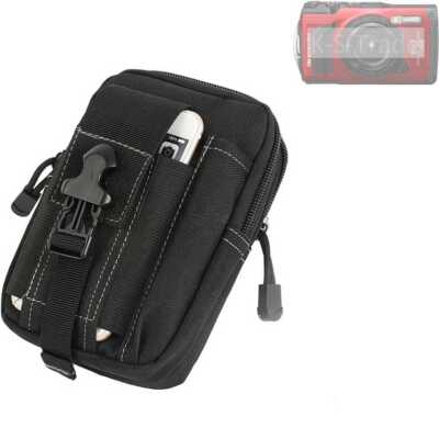 Kameratasche für OM System Tough TG-7 Fototasche Gürteltasche Holster Hülle