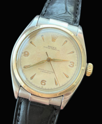 Rolex   Oyster Perpetual 6085 Steel/Gold 14K Automatic Men's Chronometer 1953