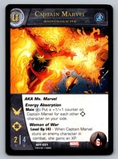 2016 Upper Deck Marvel VS System 2PCG Captain Marvel