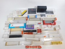 57X Boîtes Transparentes/ Carton Vide H0 1:87 (HERPA, BREKINA, ETC) #CH632-6