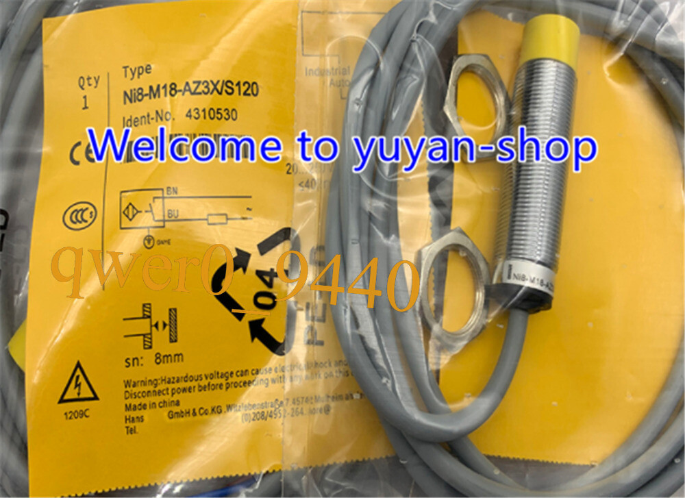 1PCS NEW FOR TURCK NI8-M18-AZ3X/S120 Proximity Switch Sensor #T5602 YS