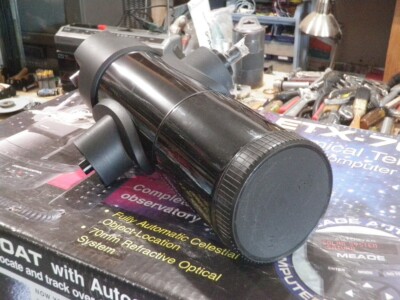 Meade ETX-70AT-EC Refractor Telescope Optical Tube Assembly Black Tube