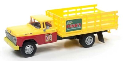 Ho Scale Classic Metal Works 30495 '60 Ford Stake Bed Truck '' Funks Hybrids'' NEW