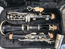 Andre Chabot Soprano Wood Clarinet, France. Very Good Condition.