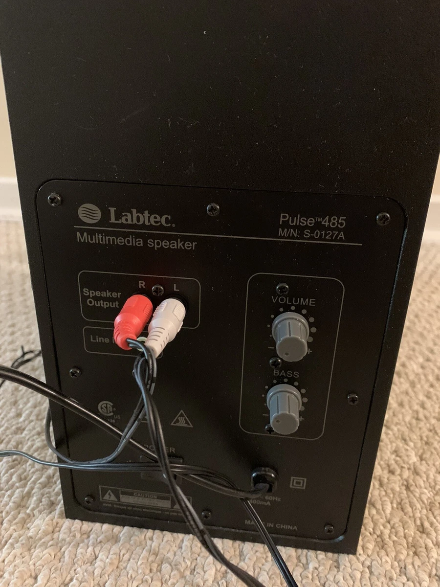 Labtec computer speakers Pulse 485