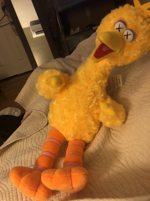 big bird kaws plush