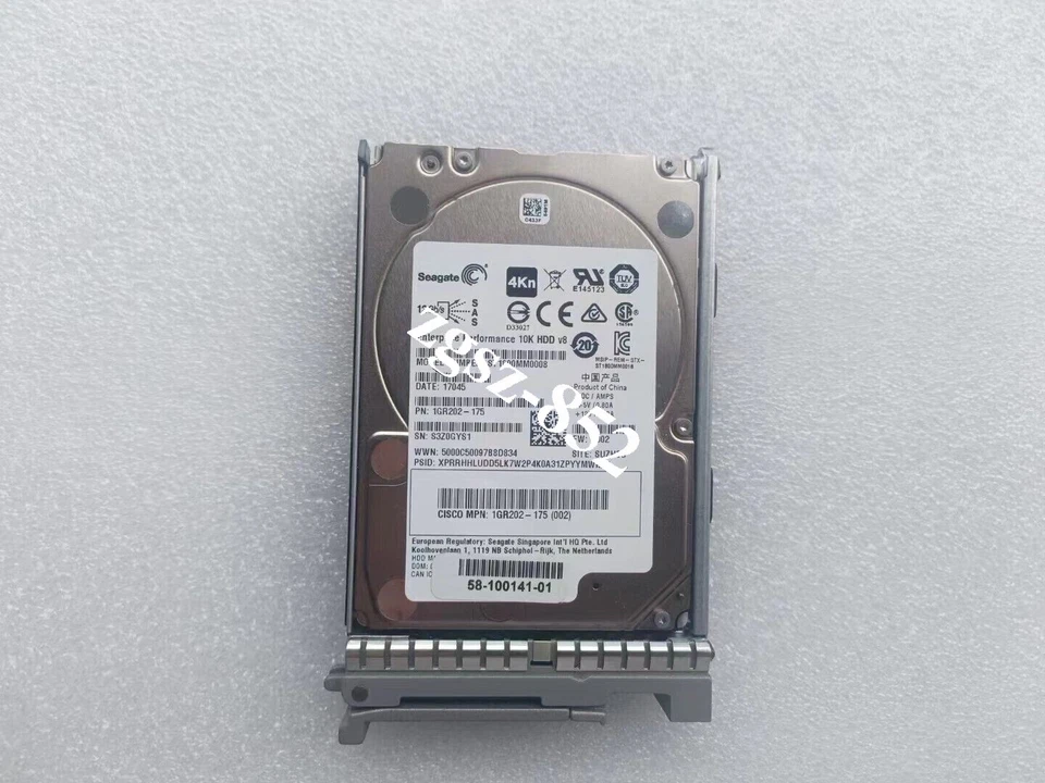 Cisco UCS Seagate 1.8TB 10K SAS 12Gb/s 2.5-inch SFF HDD 1GR202-175 ST1800MM0008 - Image 4 of 4