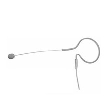 Tan Beige Single Earset Head Mic for Shure Bodypack Wireless System