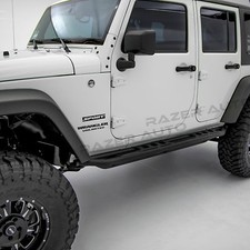 Tubular Wstep Armor Rock Sliders Rocker Guard Nerf For 07-18 Jeep Jk Wrangler