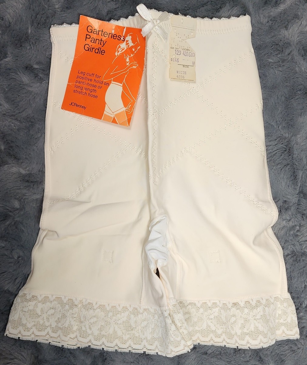 Vintage NWT 1970s JC Penney Garterless Pany Girdle Size M | eBay