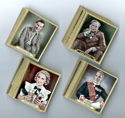 1932 Haus Bergmann Die Bunte Welt Des Films Film Star Tobacco Card, You Pick