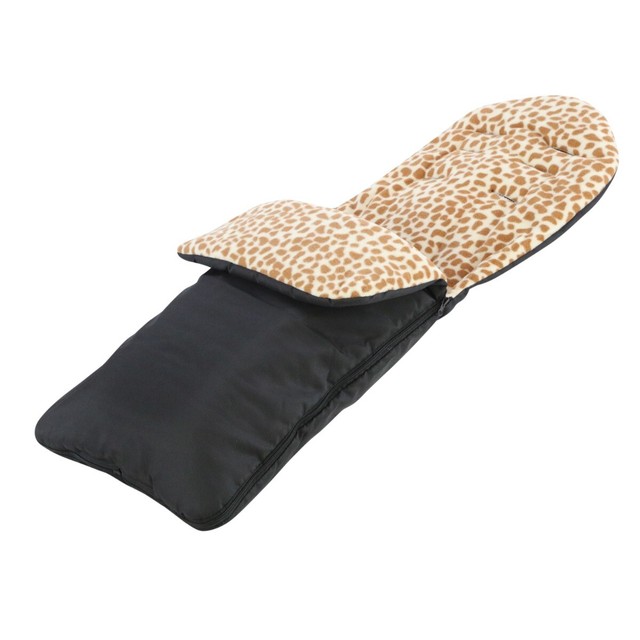 leopard print footmuff