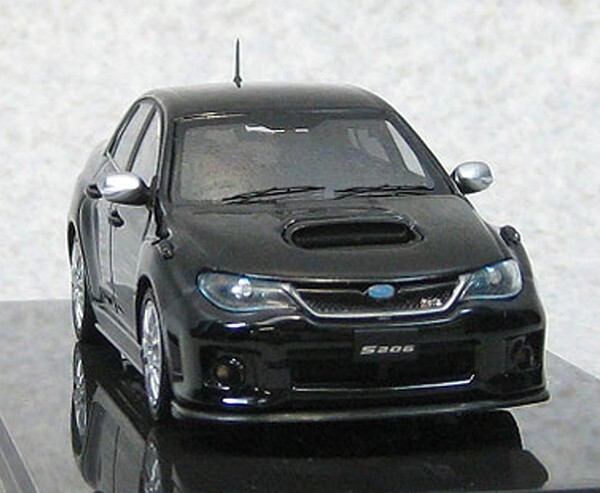 EBBRO 1/43 SUBARU IMPREZA WRX STI 4DOOR A-Line JDM BLACK Diecast Model Car EBBRO 1/43 SUBARU IMPREZA WRX STI 4DOOR A-Line JDM BLACK Diecast Model Car