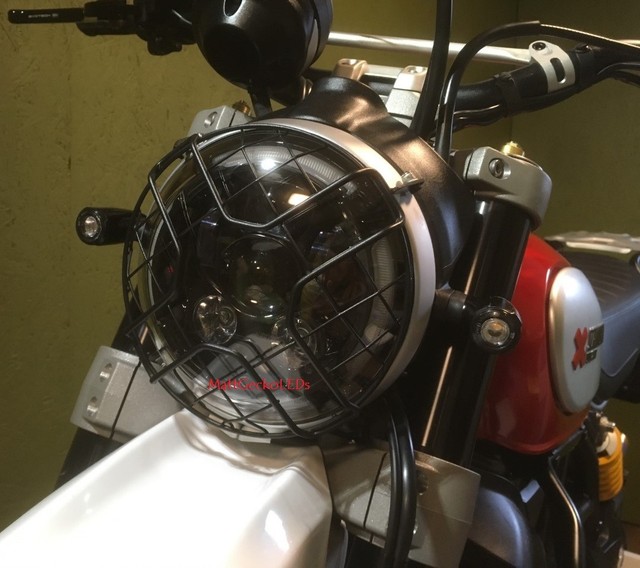 ducati scrambler sport headlight fairing