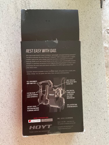 Elite Ultrarest Integrate MX2 Arrow Rest - Picture 3 of 7