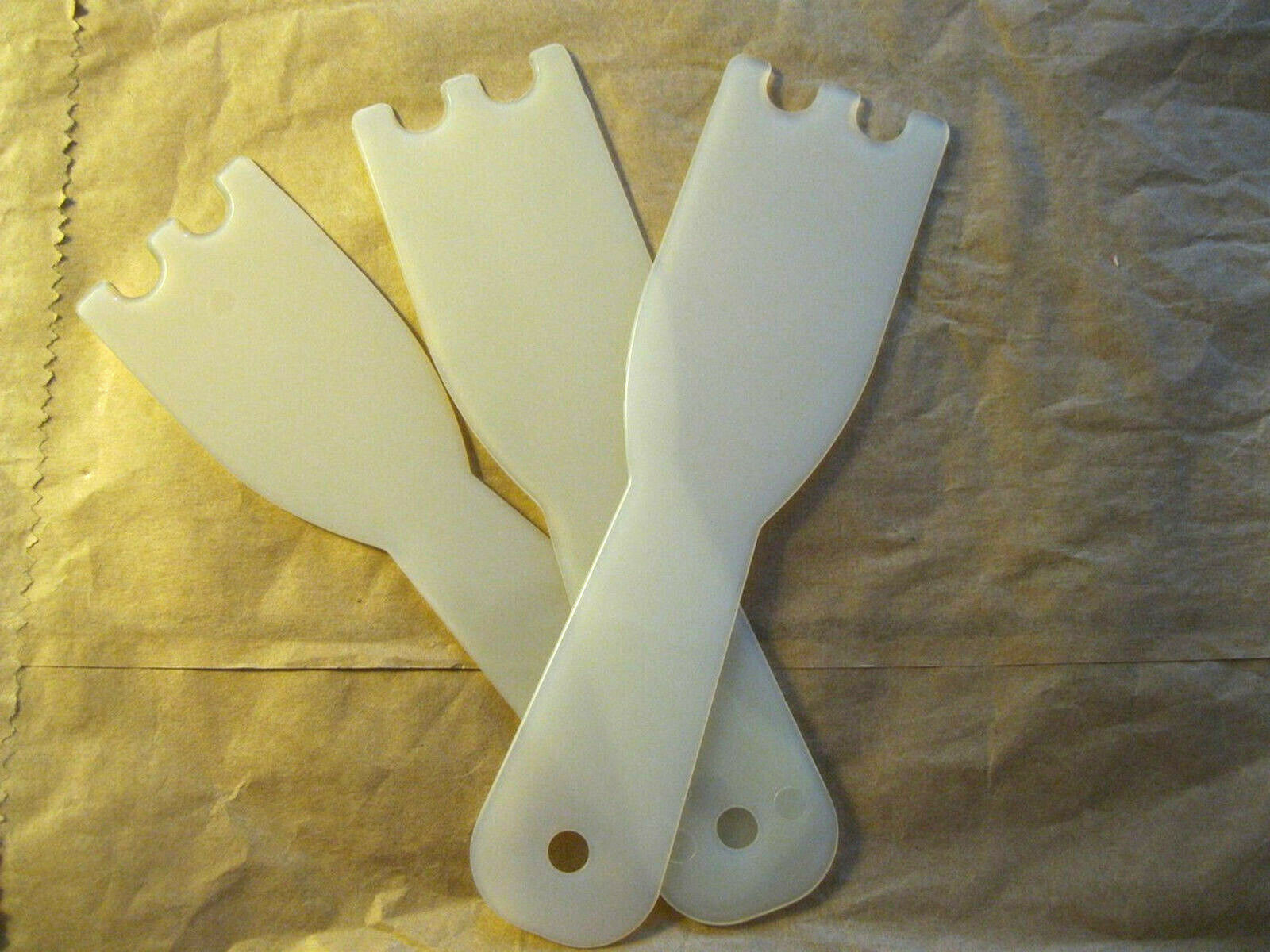 Foreman grill SPATULA Hard Plastic White Gray or Clear No